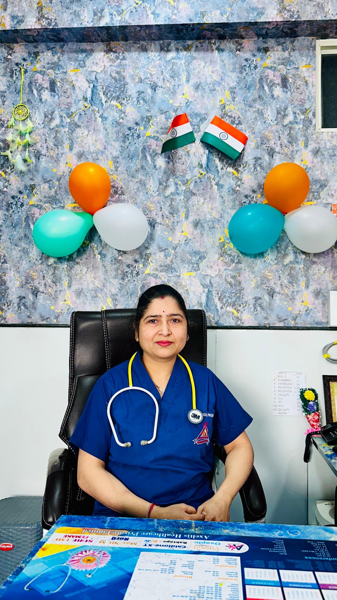 Dr. Sujata Parmar — Instagram post from Maa Gayatri Hospital