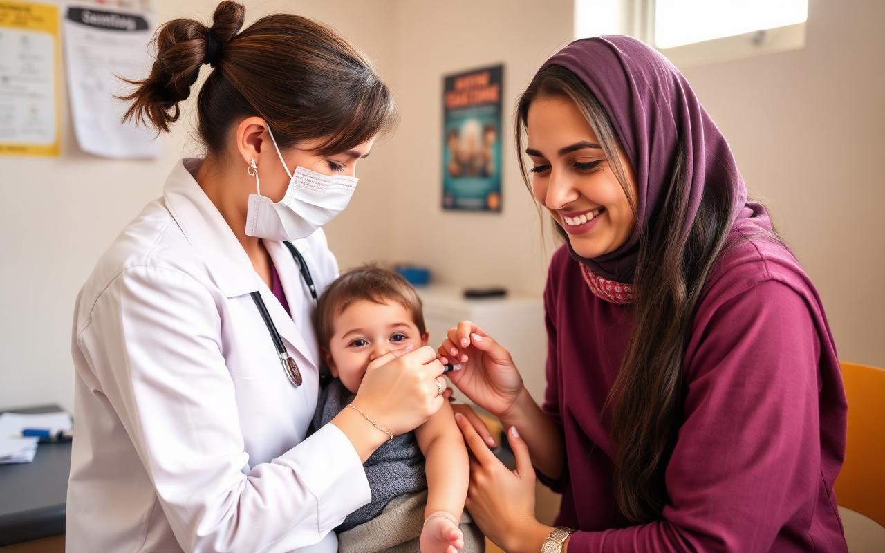 Vaccinations — Instagram post from Maa Gayatri Hospital